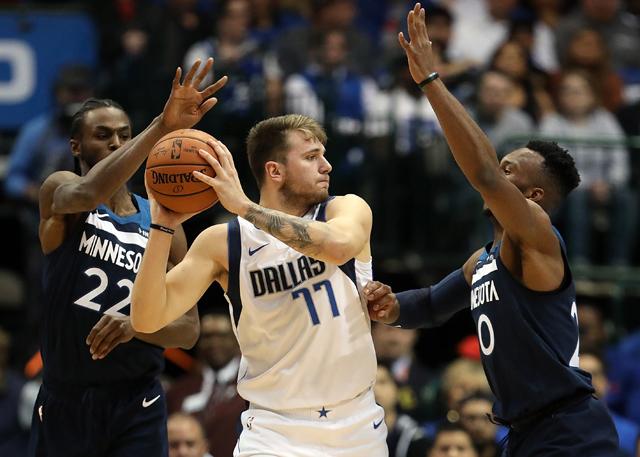  东契奇狂砍45分，独行侠加时险胜森林狼